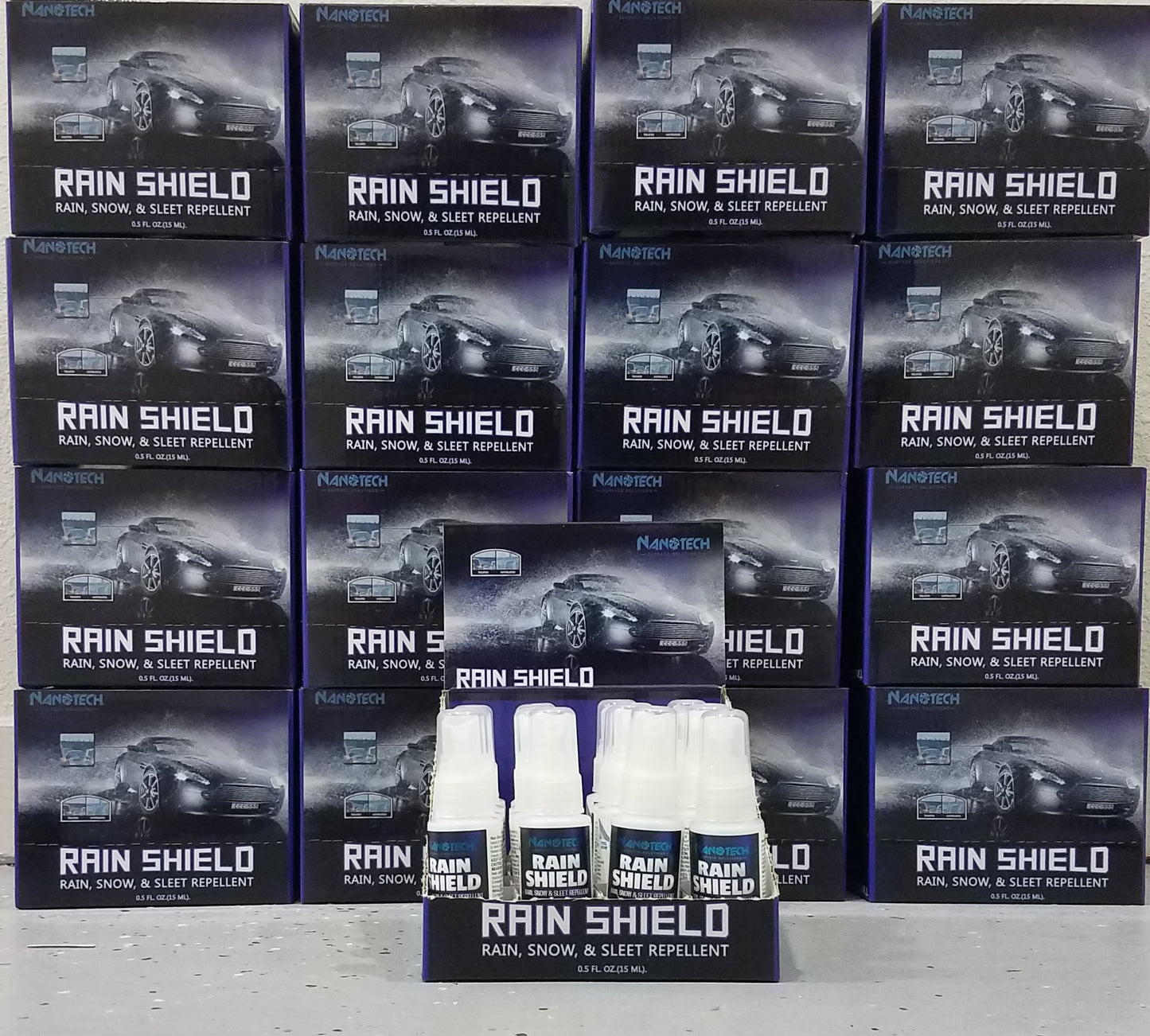 RAIN SHIELD DISPLAY BOX- 20 UNITS