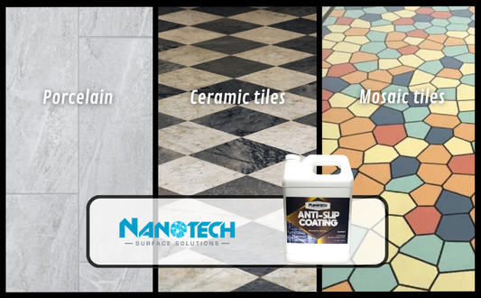 Why Wet Tile Is Dangerous—And How Nanotech Anti-Slip Coating Can Help