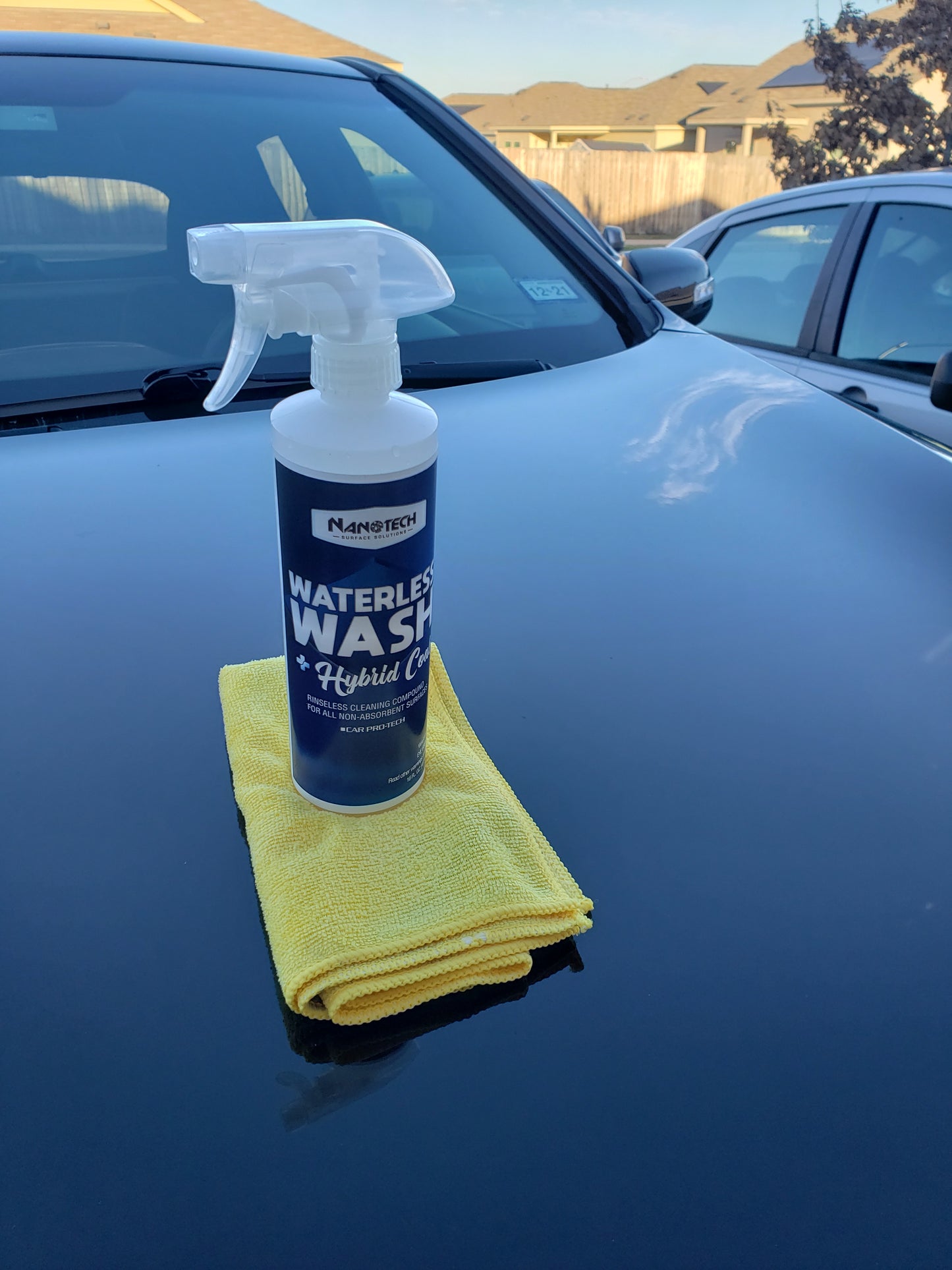 Automotive cleaning samples